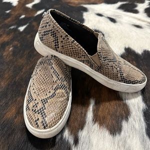 Steve Madden snake skin shoes